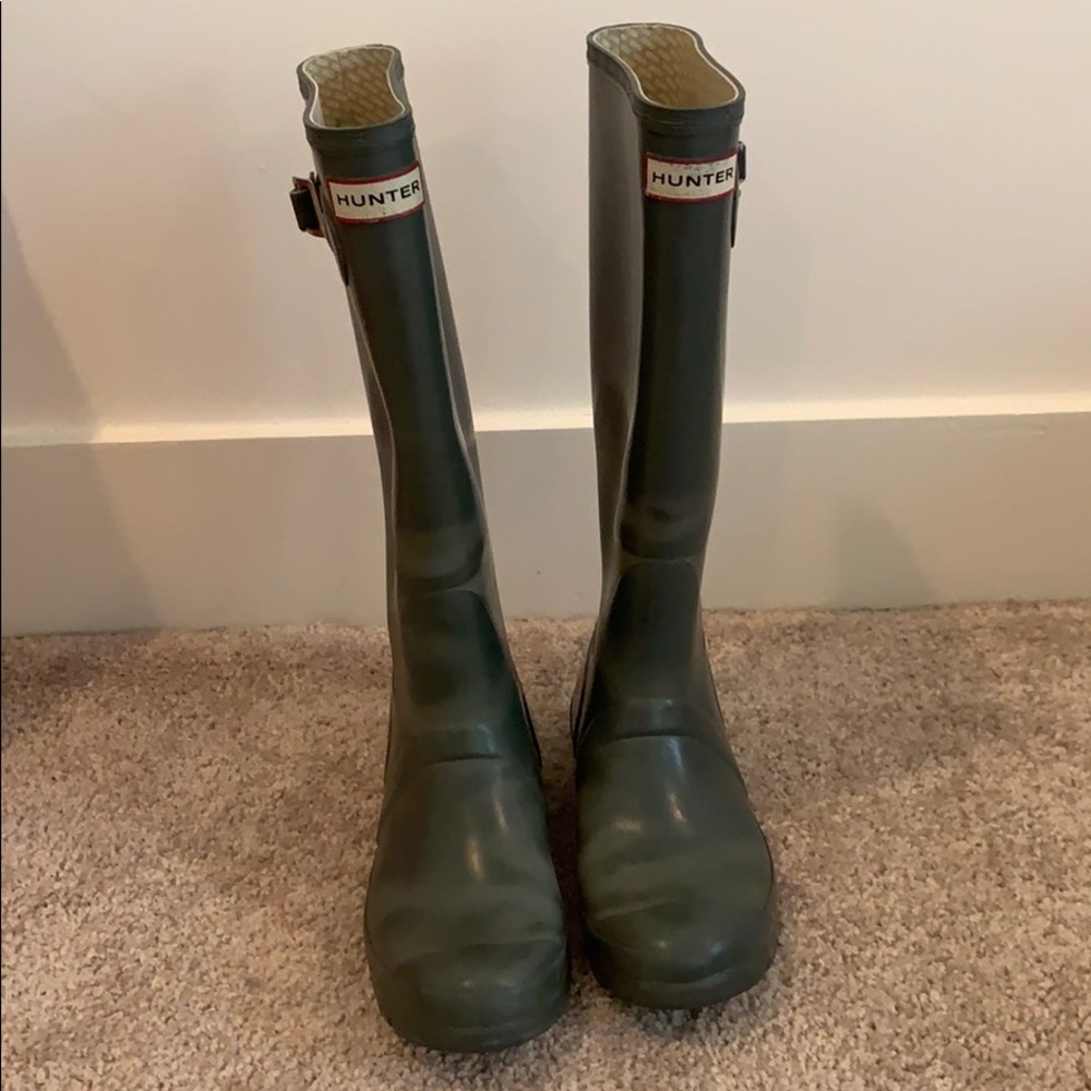 Hunter rain boots